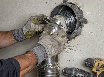 Dryer Vent Hose Installation in Jacksonville