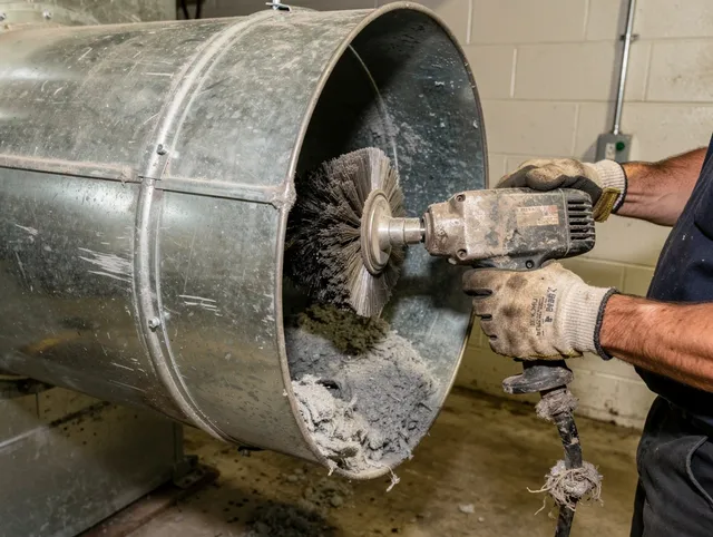 Industrial-grade dryer vent cleaning by Jacksonville Dryer Vent Cleaning in Jacksonville